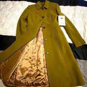 NWT J. Crew Lady Day Coat Sz 0 Irish Moss Green